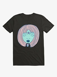 3 Eyed Girl Crystal Black T-Shirt