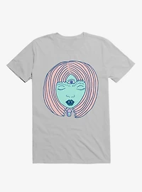 3 Eyed Girl Crystal Ice Grey T-Shirt
