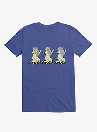 Polka Dot Bikini Babe Royal Blue T-Shirt