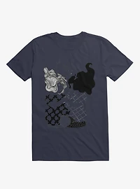 Love Of Two Deer Girls Navy Blue T-Shirt