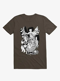 Friends Jungle Feast Brown T-Shirt
