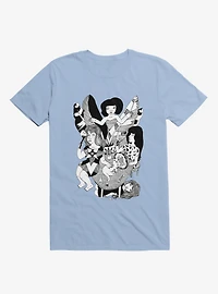 Friends Jungle Feast Light Blue T-Shirt