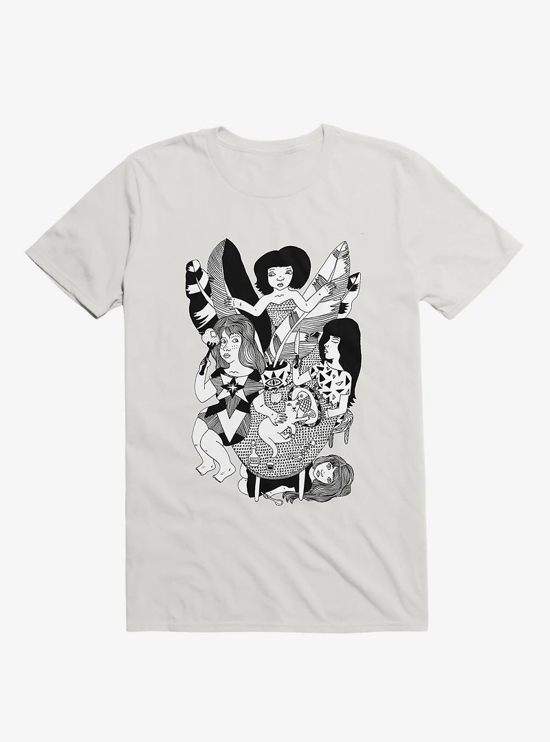 Friends Jungle Feast White T-Shirt