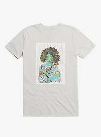 Painted Lady Floral Dress White T-Shirt