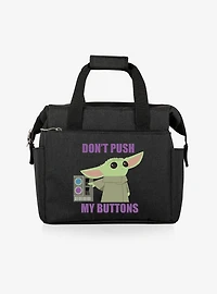 Star Wars The Mandalorian The Child Buttons Black Lunch Cooler