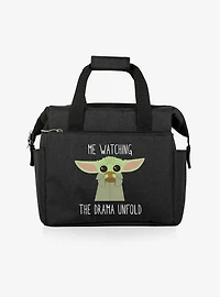 Star Wars The Mandalorian The Child Drama Black Lunch Cooler