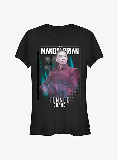 Star Wars The Mandalorian Fennec Shand Girls T-Shirt