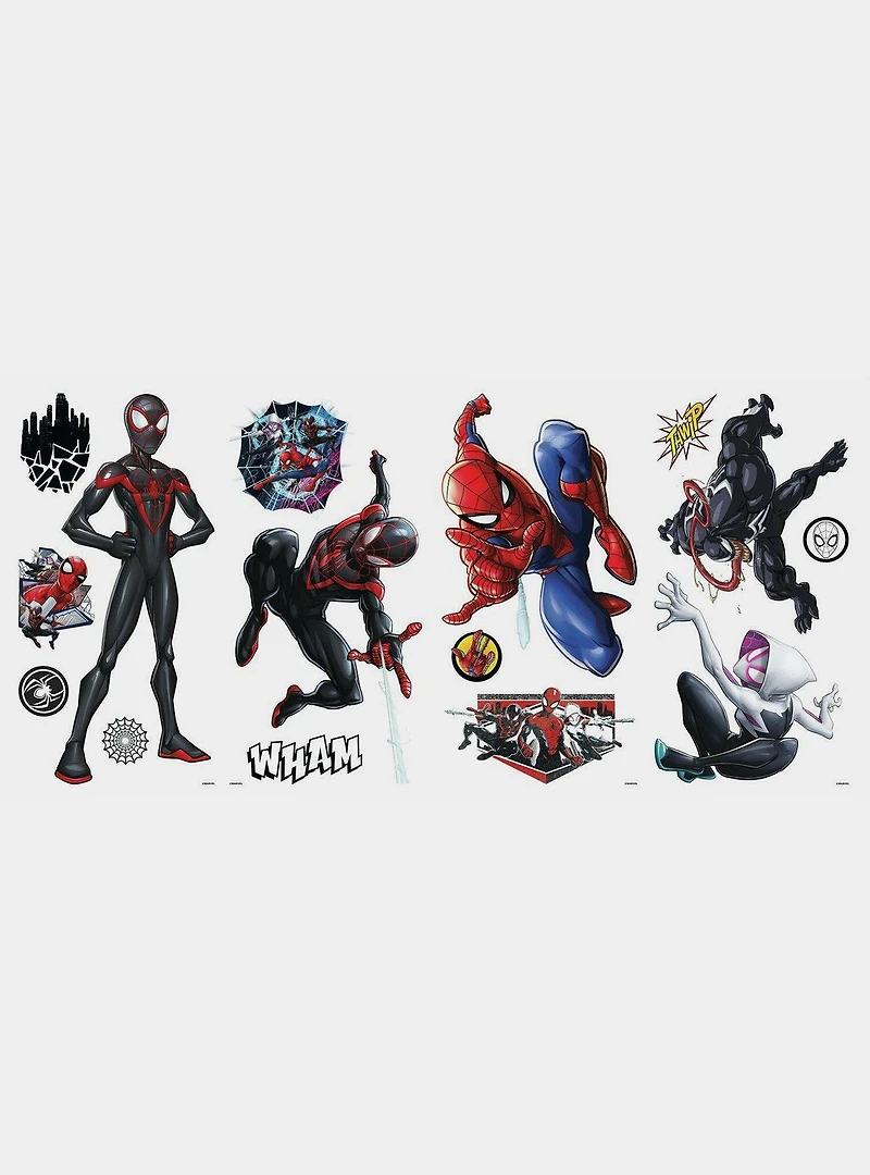 Marvel Spider-Man Miles Morales Peel And Stick Wall Decals