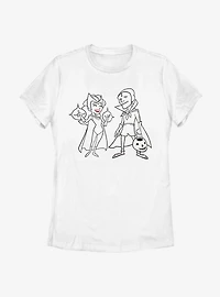 Marvel WandaVision Simple Ink Womens T-Shirt