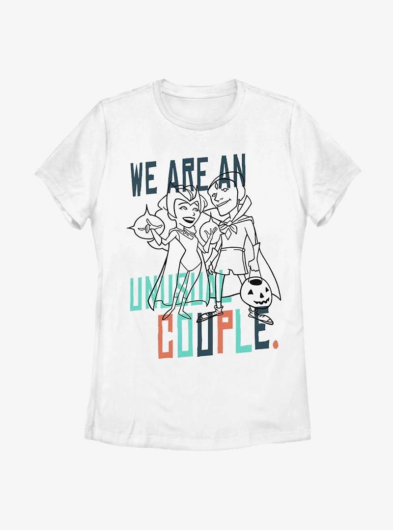 Marvel WandaVision Unusual Couple Womens T-Shirt