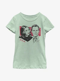 Marvel WandaVision Out Of Register Print Youth Girls T-Shirt