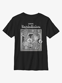 Marvel WandaVision Vintage TV Youth T-Shirt