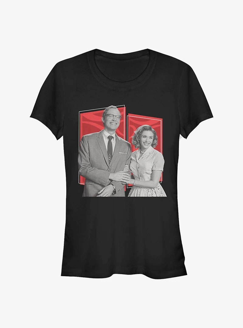 Marvel WandaVision Retro Poses Girls T-Shirt