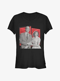 Marvel WandaVision Retro Poses Girls T-Shirt