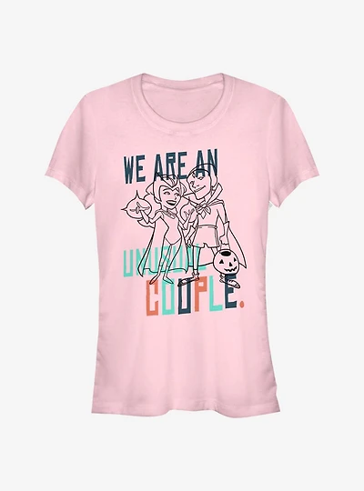 Marvel WandaVision Unusual Couple Girls T-Shirt