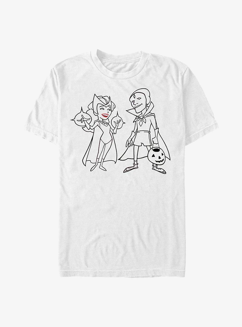 Marvel WandaVision Simple Ink T-Shirt