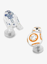 Star Wars R2-D2 And BB-8 Enamel Cufflinks