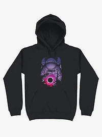 Astronaut Deep Space Black Hoodie