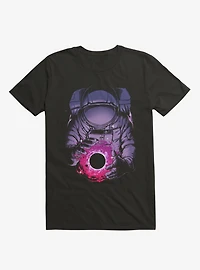 Astronaut Deep Space Black T-Shirt