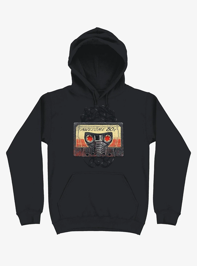 Awesome 80's Mixtape Black Hoodie