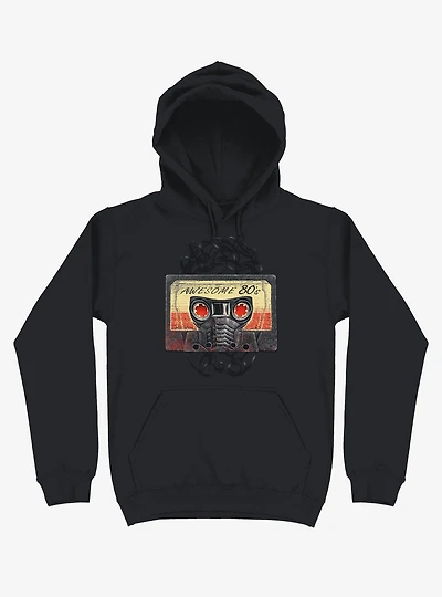 Awesome 80's Mixtape Black Hoodie