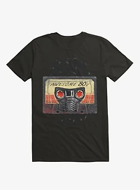 Awesome 80's Mixtape Black T-Shirt