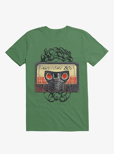 Awesome 80's Mixtape Irish Green T-Shirt