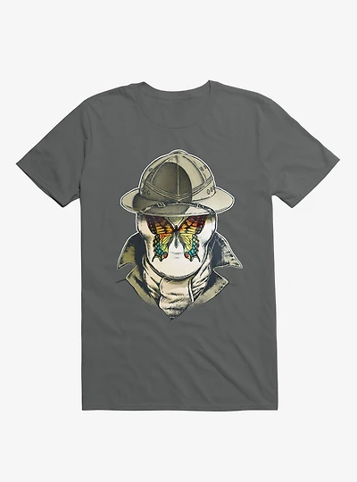 Rorschach Butterfly - 5G Charcoal Grey T-Shirt