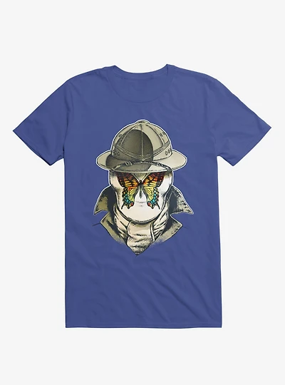 Rorschach Butterfly - 5G Royal Blue T-Shirt