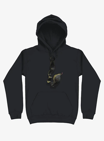 Cobra Tie Black Hoodie