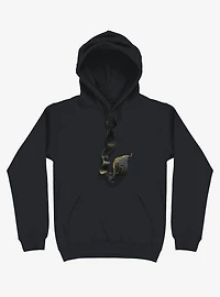 Cobra Tie Black Hoodie