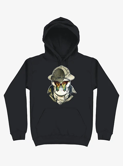 Rorschach Butterfly - 5G Black Hoodie