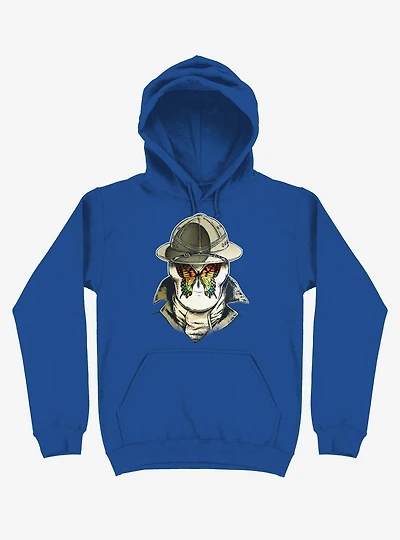 Rorschach Butterfly - 5G Royal Blue Hoodie