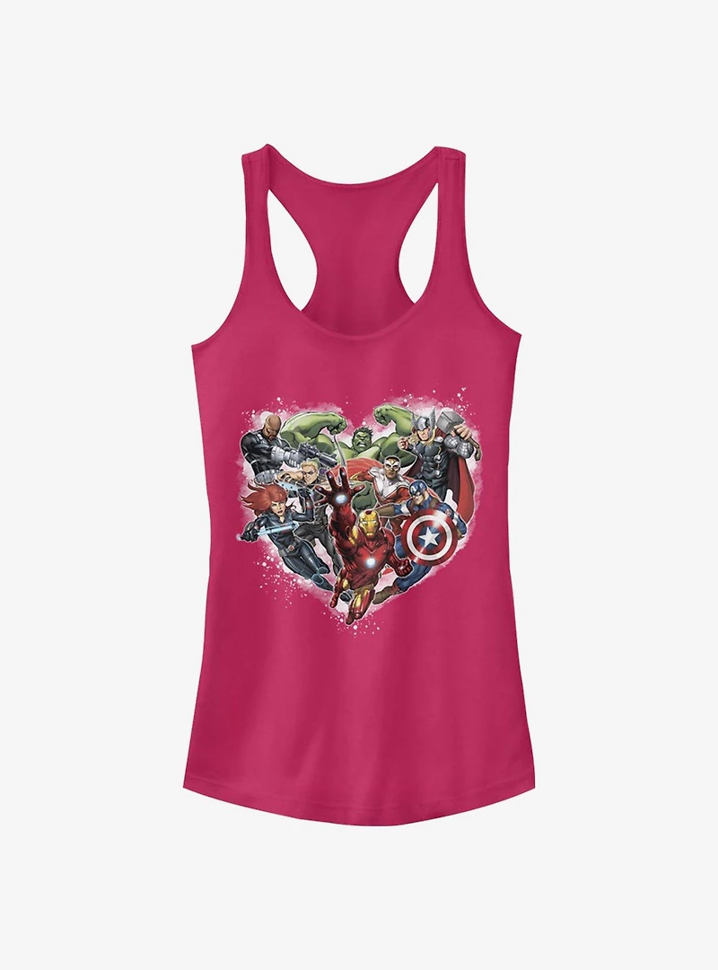 Marvel Avengers Avenger Heart Girls Tank
