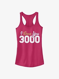Marvel Avengers I Love You 3000 Loves Girls Tank