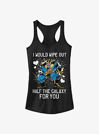 Marvel Avengers Thanos Wipe Galaxy Out Girls Tank