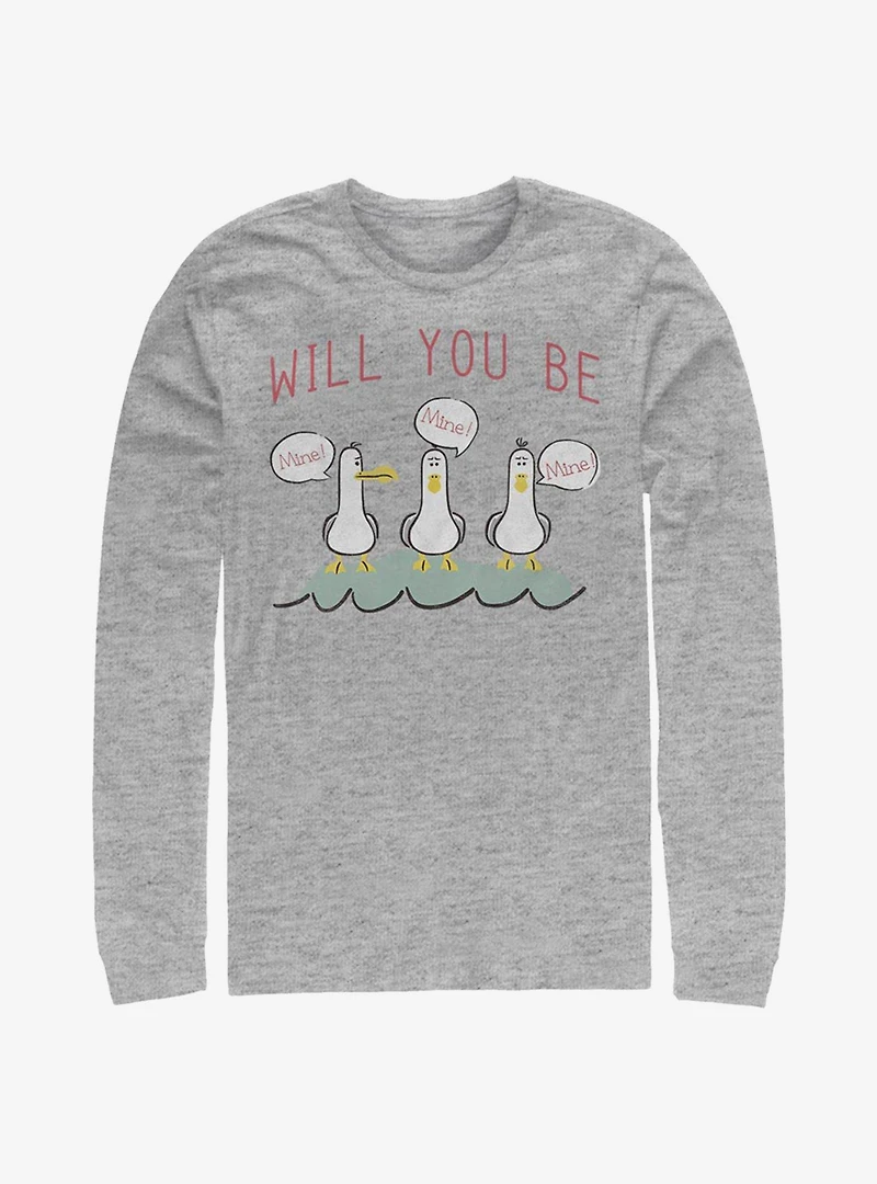 Disney Pixar Finding Nemo Will You Be Mine Long-Sleeve T-Shirt