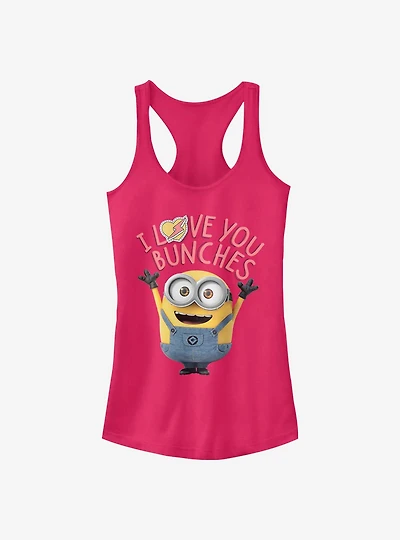 Minions Banana Love Girls Tank