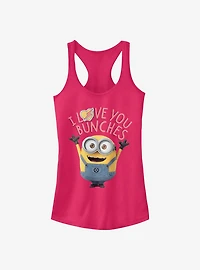 Minions Banana Love Girls Tank