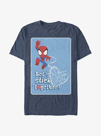 Marvel Spider-Man Stick Together T-Shirt
