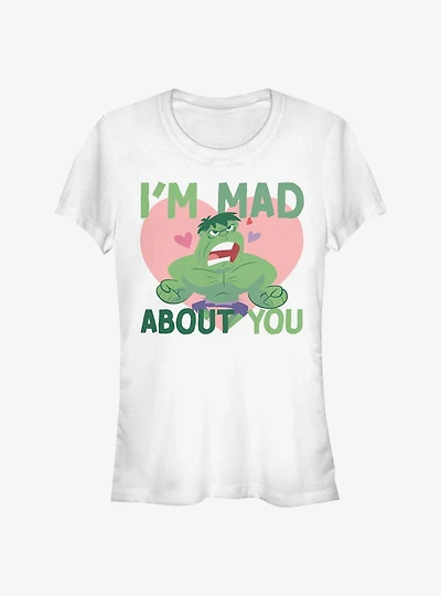 Marvel The Hulk Mad Love Girls T-Shirt