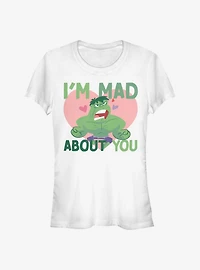 Marvel The Hulk Mad Love Girls T-Shirt