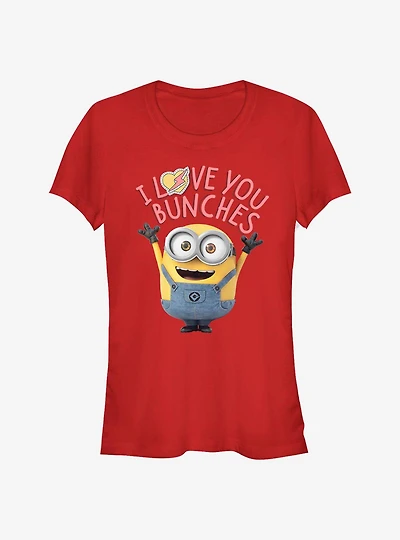 Minions Banana Love Girls T-Shirt
