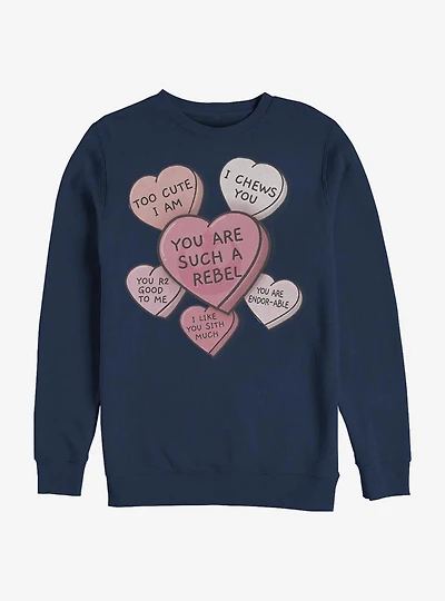 Star Wars Candy Hearts Crew Sweatshirt