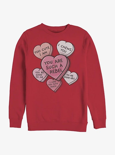 Star Wars Candy Hearts Crew Sweatshirt