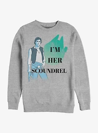 Star Wars Han Solo Her Scoundrel Crew Sweatshirt