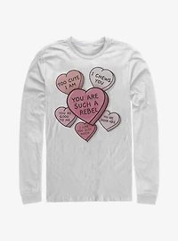 Star Wars Candy Hearts Long-Sleeve T-Shirt