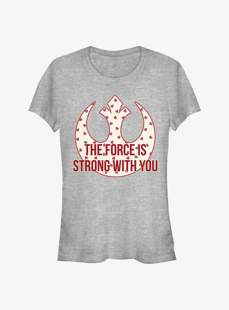 Star Wars Strong Heart Force Girls T-Shirt