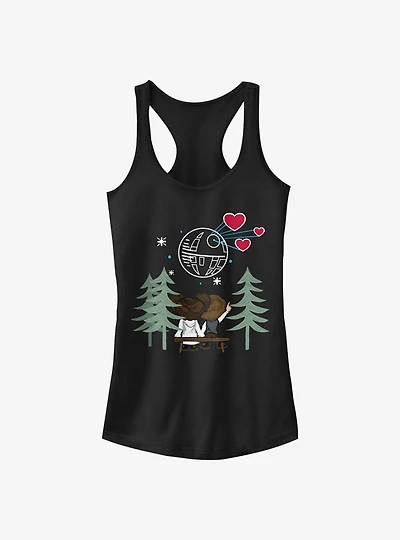 Star Wars Valentine Han And Leia Girls Tank