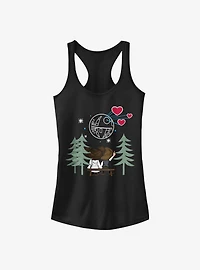 Star Wars Valentine Han And Leia Girls Tank